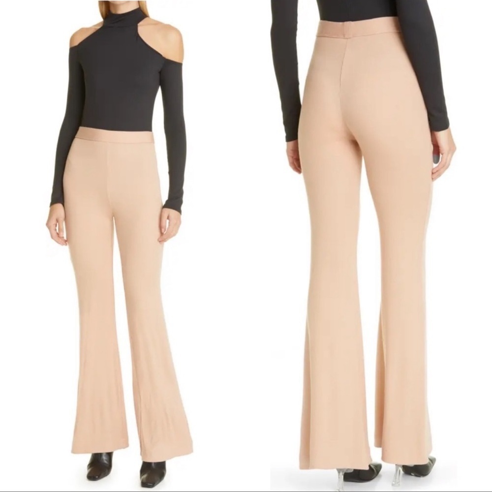 NWT ALIX NYC| High Rise Bowery Pant Stretch Flare in Fawn| Small